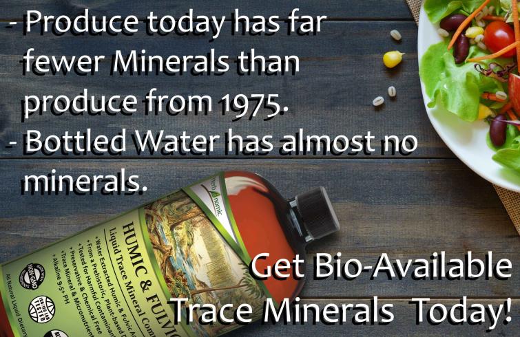 Bio Available Trace Minerals enhance your health! Try our Huic Fulvic Complex Today!