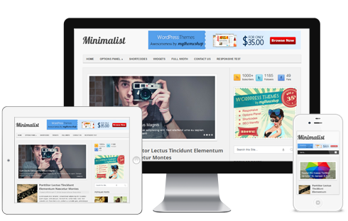 MyThemeShop, Minimalist WordPress Theme