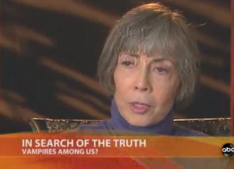 Is Ann Rice actually Shapeshifting? 