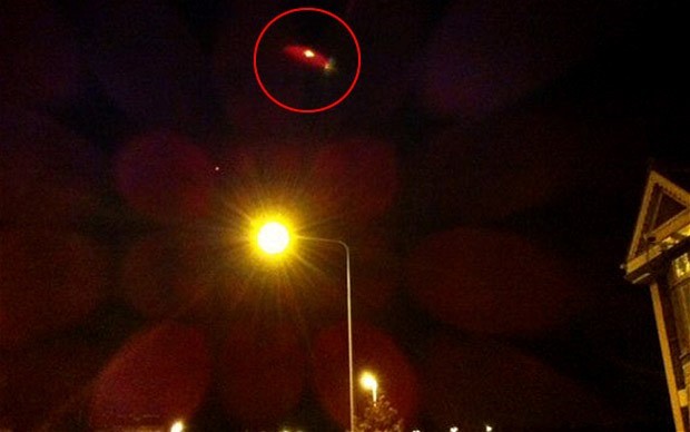 Photo taken over Plymouth 2012