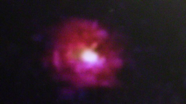 Alien Celestial Rainbow Starship,or interdimensional craft or entity?