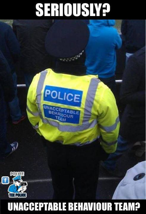 Maybe some of these officers should be dispatched to monitor the behaviour of the Greater Manchester Police at Barton Moss. 