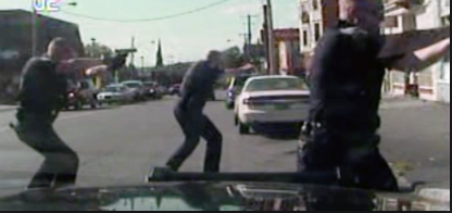 Police Firing Squad Executes Unarmed Man Holding Cell Phone In his Own Front Yard (Video)