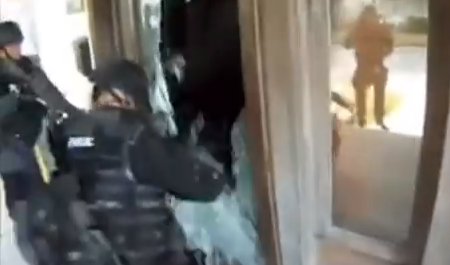 Disturbing Video: Swat Team Raids Wrong Home Terrorizes Girl At Gunpoint