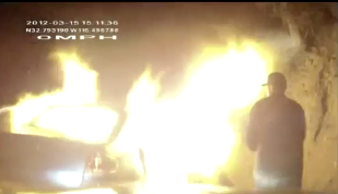 Shock Video: Car Explodes After Border Patrol Agent Tasers Driver Killing Him Instantly