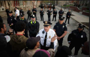 Baltimore Protest On The Verge Of Eruption