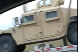 Jade Helm Update: Military Vehicles Spotted Behind Midland Texas Walmart (VIDEO)