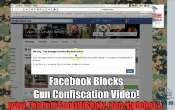 Facebook Blocks Jade Helm Gun Confiscation Video #JadeHelm15 (VIDEO)