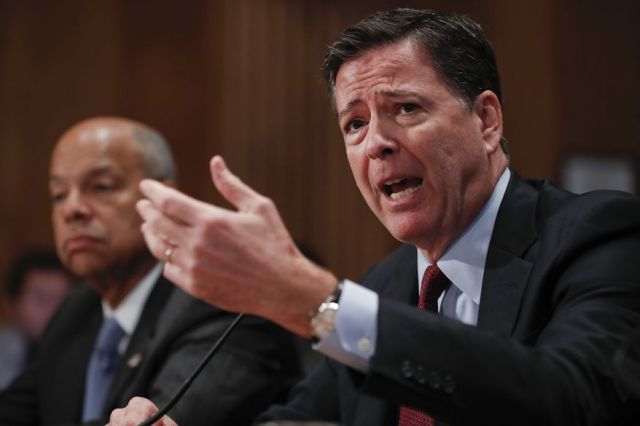 Appearing before Congress for yet another marathon session, FBI Director James B. Comey was badgered by Republicans who said the more they see, the less they understand his decision to clear Mrs. Clinton of criminal wrongdoing in her mishandling of classified information. (Associated Press)