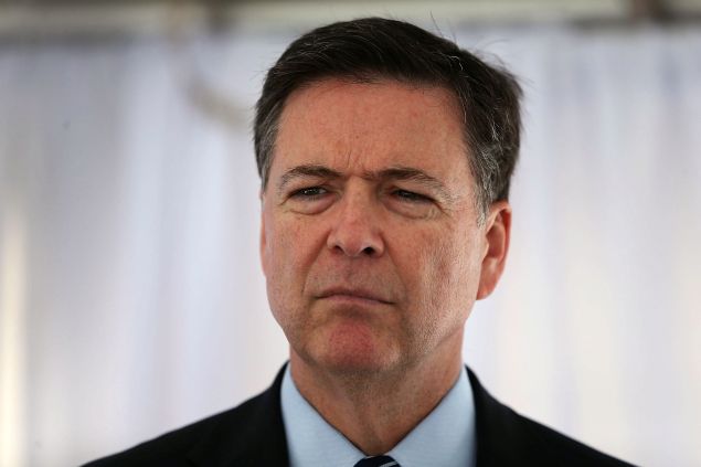 FBI Director James Comey. 