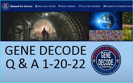 Gene Decode Deep Dive - Question & Answer Session - Streamed live on Jan 20, 2022
