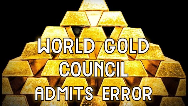 Warning: Massive Error in Central Bank Gold Demand Data Admitted (25.03.2023)