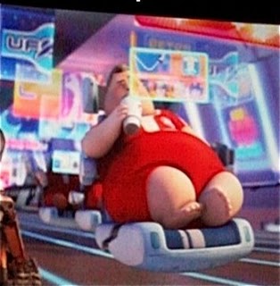 The future of humanity, as depicted by Wall-E