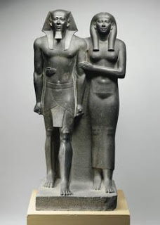 Menkaure and Queen Khamerernebty Menkaure and Queen Khamerernebty