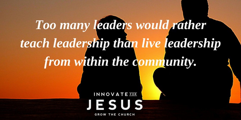 Innovate For Jesus - Ed Stetzer - The Role of Leadership Transformational Groups