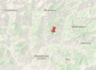 Bajhang_Earthquake_Epicenter_Map Earthquake epicenter map of Bajhang, Nepal